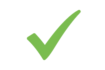 faça um simbolo de certo sem fundo 